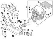 BMW Intake Silencer Right (Cylinders 4-8) - Genuine BMW 13717541063