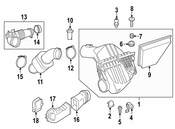 BMW Intake Silencer - Genuine BMW 13717612014