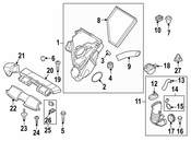 BMW Intake Silencer - Genuine BMW 13717811905