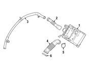 BMW Intake Silencer - Genuine BMW 13718603090