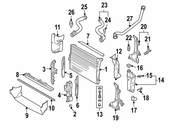 BMW Radiator - Genuine BMW 17113403551