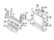 BMW Radiator - Genuine BMW 17117519212