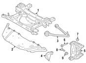 BMW Front Axle Support - Genuine BMW 31106857710