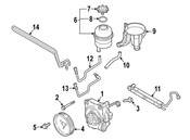 BMW Power Steering Pump - Genuine BMW 32417837884