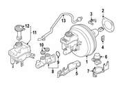 BMW Power Brake Booster (525i 530i) - Genuine BMW 34336784972