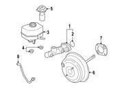 BMW Brake Master Cylinder - Genuine BMW 34336788805