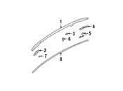 BMW Roof Railing Right - Genuine BMW 51138208784