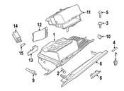 BMW Glove Box Housing - Genuine BMW 51169142635