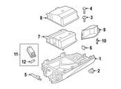 BMW Glove Box (Everest Grey) - Genuine BMW 51169205978