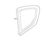 BMW Side Window Fixed Rear Right - Genuine BMW 51377313014