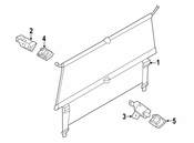 BMW Luggage Compartment Net - Genuine BMW 51472990745