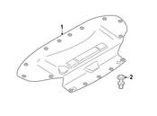 BMW Trim Panel Trunk Lid - Genuine BMW 51497191259