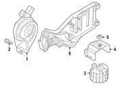 BMW Horn Low Pitch - Genuine BMW 61338497395