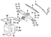 BMW Windshield Wiper Arm - Genuine BMW 61618389549