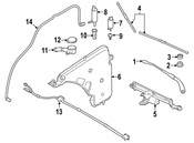 BMW Windshield Wiper Arm - Genuine BMW 61619465078