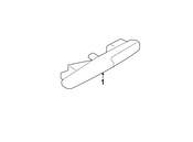 BMW Additional Turn Indicator Lamp Right - Genuine BMW 63137199634