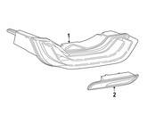 BMW Tail Light Assembly Right (i8) - Genuine BMW 63217310782