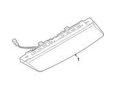 BMW Third Stoplamp - Genuine BMW 63257230799