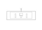 BMW Number-Plate Light Led - Genuine BMW 63267376348