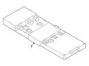 BMW Amplifier Rear Window Antenna (315Mhz) - Genuine BMW 65209167125