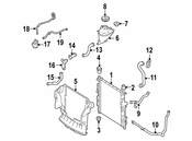 Mercedes Radiator - Mahle Behr 376749801