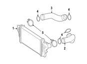 Mercedes Intercooler - Genuine Mercedes 1645000000