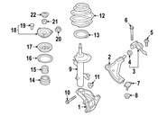 Mini Cooper Steering Knuckle - Genuine Mini 31219808399