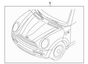 Mini Trim Stripe Tape - Genuine Mini 51147039689
