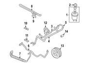 VW Power Steering Reservoir - Genuine VW 701422371A