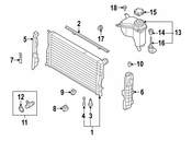 BMW Upper Sealing - Genuine BMW 17117585496