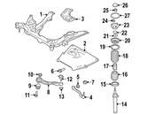 BMW Reinforcement Plate - Genuine BMW 31106768301
