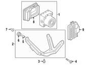 BMW Bracket Hydro Unit - Genuine BMW 34516850470