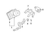 BMW ABS Control Module - Genuine BMW 34522460456