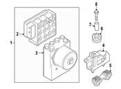 BMW ABS Control Module - Genuine BMW 34522460526
