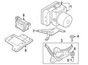 BMW ABS Control Module - Genuine BMW 34526856927