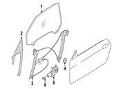 BMW Seal Mirror Foot Outer Left - Genuine BMW 51337279777