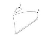 BMW Velcro Fastener (20X12) - Genuine BMW 51377167039