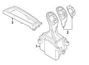 BMW Trim Knob Gear Selector Switch (M Performance) - Genuine BMW 61312250703