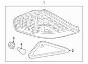 BMW Set Of Rear Light Gaskets - Genuine BMW 63216942451