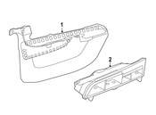 BMW Rear Light Bumper Right - Genuine BMW 63217362886