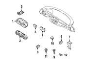 BMW Air Conditioning Control - Genuine BMW 64116969980