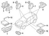 BMW Amplifier Hifi System - Genuine BMW 65122622680