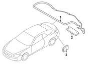 BMW Antenna Amplifier Diversity - Genuine BMW 65209206681