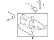 Mercedes Vapor Canister - Genuine Mercedes 1704700359
