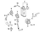 Mercedes Vapor Canister Purge Solenoid   - Genuine Mercedes 2044700193