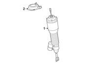 VW Shock Absorber Bellow - Genuine VW 3D0412360D