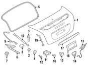 BMW Isa Screw (M5X20) - Genuine BMW 07129905121