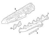 BMW Reinforcement Plate - Genuine BMW 11628572121