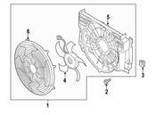 BMW Body Nut (M6) - Genuine BMW 17101439136