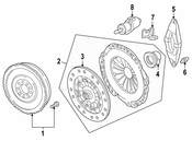 BMW Clutch Disc (240mm) - Genuine BMW 21217526600
